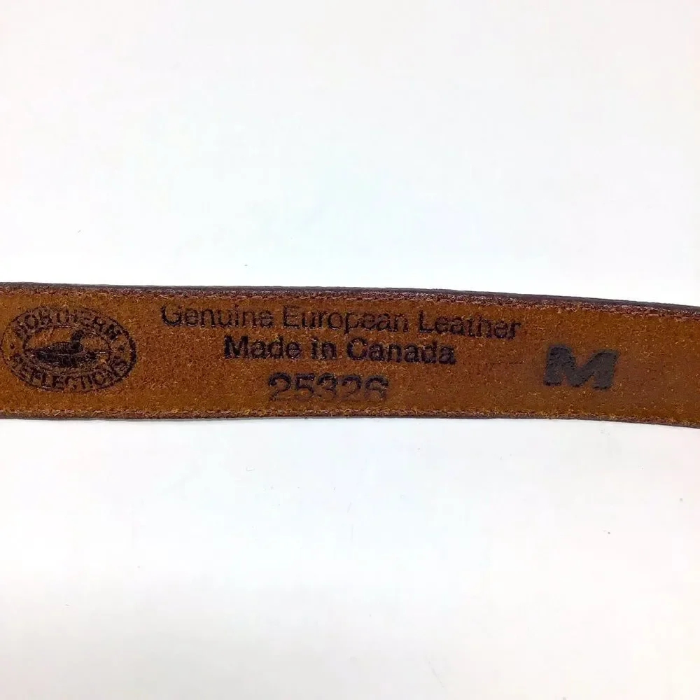 Vintage North Reflections European Leather Belt